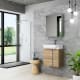 Conjunto mueble de baño fondo reducido 28 cm Versa Coycama principal 3