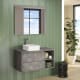 Mueble de baño con encimera de madera Atlanta Bruntec ambiente 6