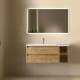 Mueble de baño con encimera de madera Atlanta Bruntec principal 0