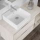 Mueble de baño con encimera de madera Atlanta Bruntec detalle 3