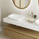 Mueble de baño con encimera solid surface y cajonera Alpes 4 Bruntec detalle 3