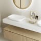 Mueble de baño con encimera solid surface y cajonera Alpes 4 Bruntec detalle 4