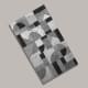 Platos de ducha de resina decorados Design 3D Mosaico Bruntec opción 8