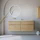 Conjunto de mueble de baño madera maciza palilleria Horizontal Alpes 7 Bruntec principal 1
