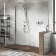Platos de ducha de resina Wood Bruntec ambiente 2