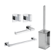 Conjunto de accesorios de baño Aries/Leo Mediterránea del baño principal 1