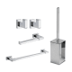 Conjunto de accesorios de baño Aries/Leo Mediterránea del baño principal 0