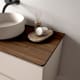 Mueble de baño con encimera de MDF Hidrófuga de madera Granada Visobath detalle 5