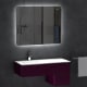 Espejo de baño con luz LED Verona Coycama Ambiente 3