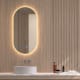 Espejo de baño con luz LED Denia Bruntec principal 5