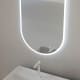 Espejo de baño con luz LED Denia Bruntec ambiente 2