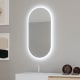 Espejo de baño con luz LED Denia Bruntec principal 0