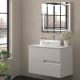 Mueble de baño con encimera piedra compactada mismo color Lia Bruntec colores principal 3