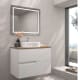 Mueble de baño con encimera de madera Limo Bruntec colores principal 0