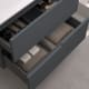 Mueble de baño con encimera de madera Limo Bruntec colores detalle 11