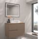 Mueble de baño con encimera de madera Limo Bruntec colores principal 4