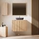 Mueble de baño de madera maciza Alpes 14 Bruntec principal 1