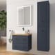 Mueble de baño con encimera de madera Renoir vintage Salgar principal 2