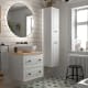 Mueble de baño con encimera de madera Renoir vintage Salgar principal 6