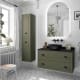 Mueble de baño con encimera de madera Renoir vintage Salgar principal 0