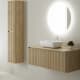 Mueble de baño con encimera de madera maciza Baviera Bruntec principal 0
