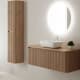 Mueble de baño con encimera de madera maciza Baviera Bruntec principal 1