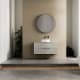 Mueble de baño con encimera de solid surface Soho Bruntec ambiente 8