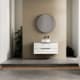 Mueble de baño con encimera de solid surface Soho Bruntec ambiente 7