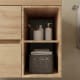 Conjunto mueble de baño con lavabo sobre encimera Bequia Salgar detalle 5