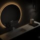 Espejo media luna con luz LED Crepúsculo de Eurobath principal 1