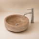 Lavabo de mármol natural Navona Bruntec ambiente 3