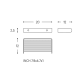 Estante para ducha Architect Cosmic croquis 4