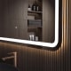 Espejo de baño con luz LED Sicilia Eurobath detalle 2
