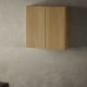 Colgar doble 2 puertas madera maciza Alpes Bruntec detalle 2