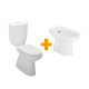 Pack inodoro + Bidé Benissa Unisan Sanindusa principal 0