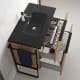 Mueble de baño Galsaky industrial Coycama detalle 8