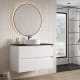 Mueble de baño con encimera Piedra Compactada negra Artemisa Bruntec principal 5