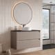 Mueble de baño con encimera Piedra Compactada negra Artemisa Bruntec principal 6