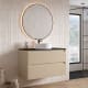 Mueble de baño con encimera Piedra Compactada negra Artemisa Bruntec principal 7