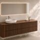 Mueble de baño con encimera de madera Duna Bruntec croquis 11