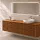 Mueble de baño con encimera de madera Duna Bruntec principal 4
