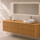 Mueble de baño con encimera de madera Duna Bruntec principal 0