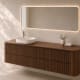 Mueble de baño con encimera de madera Duna Bruntec principal 6