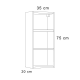 Columna de baño Etna Bruntec croquis 2