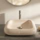 Lavabo de mármol natural Dinámo Bruntec principal 1