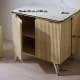 Mueble de baño con encimera de madera maciza Alpes 14 Bruntec croquis 4