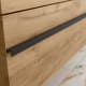 Conjunto mueble de baño con lavabo sobre encimera Born Salgar detalle 2