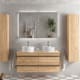 Conjunto mueble de baño con lavabo sobre encimera Born Salgar principal 0