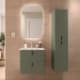 Conjunto mueble de baño con lavabo mineral solid Uniiq Salgar principal 2