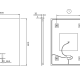 Espejo de baño con luz LED Italia Ledimex croquis 9
